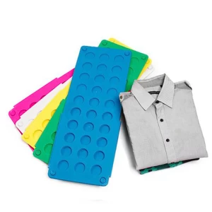 Practical Home Convenient Kid Clothes Folder Organizer Plastic Quick T-Shirt Clothes Laundry Shirt Fold Folding Board