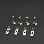Precision Stamping ODM Phosphorous Copper Sheet Metal Spring with Gold Plating