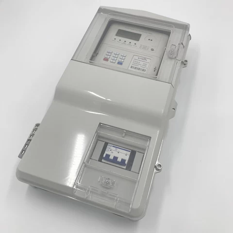 Prepaid 3 phase IP65 Wall Mounted Electricity Meter Box/Enclosure for Electricity Meter Protection
