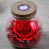 Preserved Eternal Roses Flowers Wishing Bottle Unique Promotion Gift Items Ideas