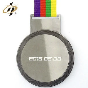 Professional factory supplier custom round shape sports challenge medals