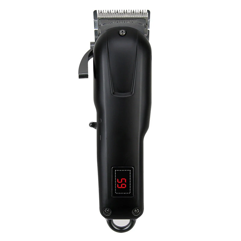 Professional Hair Clipper Electric Rechargeable Hair Clipper Cordless Electric Hair Trimmer Plastic + Stainless Steel Blades