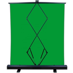 Professional Video Green Screen Backdrop Pull-up Style Portable Collapsible Chroma key Background Panel