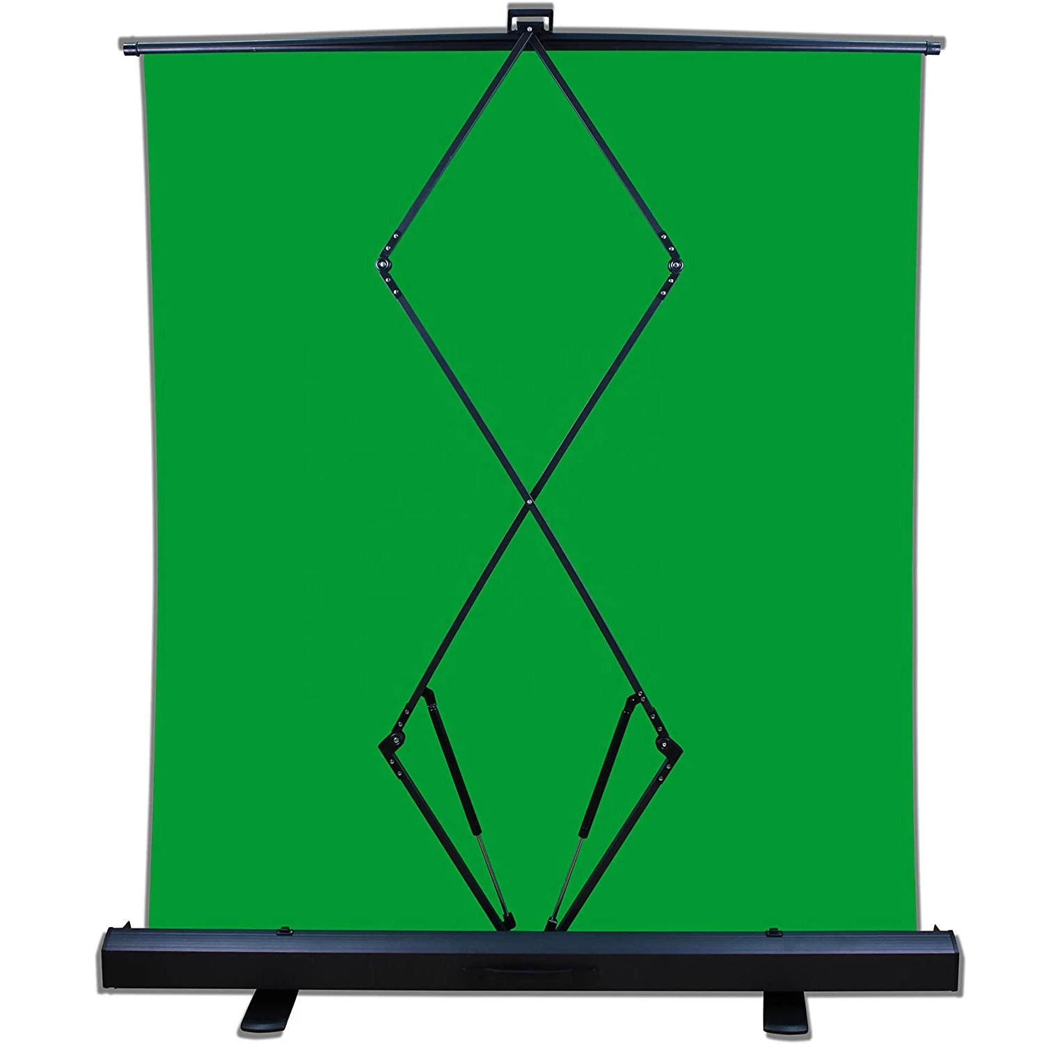 Professional Video Green Screen Backdrop Pull-up Style Portable Collapsible Chroma key Background Panel