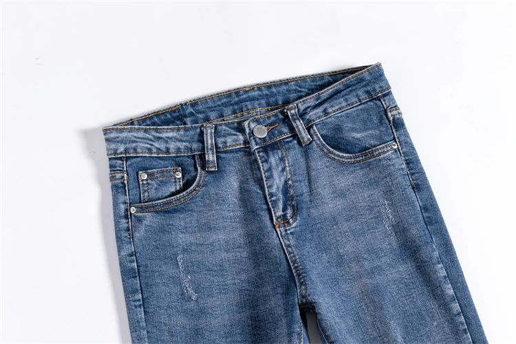 Promotional High Quality Casual Fashion Spandex Skinny Women Denim Jeans
