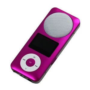 Promotional MP3 Player Built in Speaker MP3 With Voice Recording