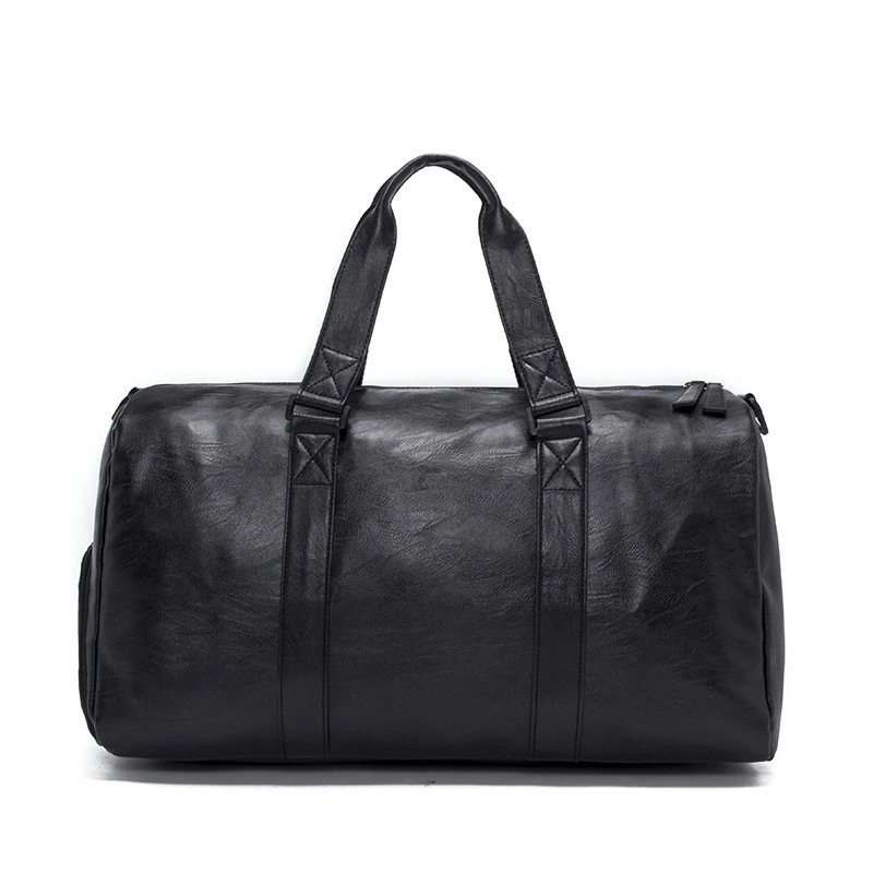 Promotional New Design Waterproof Travel Bags Unisex Customized Logo Item Style Leather Duffle Bag