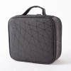 PU Leather Printing Makeup Train Case Cosmetic Storage and Organizer Box Portable Makeup Carrying Case