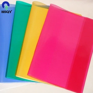 PVC Coloured Transparent Film Soft PVC Roll For Book Cover