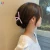Qiyue High Quality Headdress Geometric Shape Crossed Hairgrips Women Solid Color Elegant Focking Hair Claw Clip for Girl Hair