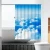 Import QJMAX Small MOQ Patterned Waterproof Bathroom Fabric Shower Curtain from China