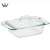 Import Quality Manufacturer Brand Design Borosilicate Glass Bakeware Dish with Silicone Lid from China