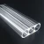 Import Quartz Flow Tube Transparent 99.9% Pure Quartz Crystal Clear Quartz Pipe High Quality 1000 Degree 60 40 20 10 Polishing Optical from China