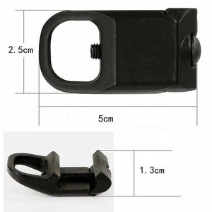 Quick-Detach RAS Steel Sling Mount Plate Adaptor RSA Rail sling Attachment fits 20mm Picatinny Rail Hunting gun Accessories