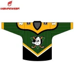 Quick dry Adult Mens reversible sublimation ice hockey jerseys