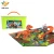 Import Railway train toy slot track toy with 8 pcs mini plastic cars from China