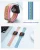 Import Rainbow New Color For Apple Watch Band 42mm 38mm Woven Nylon Fabric Strap from China