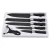 Import Ready To Ship Stocked Japanese Style Non-Stick Color Coating Stainless Steel 6pcs Kitchen Knife Set With Peeler from China