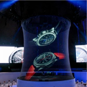 Rear Projection Holographic Screen/Transparent Rear Projector Film/Indoor Hologram Advertising