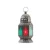 Import Red Glass Moroccan Lantern from India