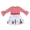 red stripe baby girls dress boutique ruffle  kids thanksgiving dress for fall
