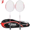 REGAIL 718A Trained Premium Quality Set of Badminton Rackets Pair of 2 Rackets, price badminton racket