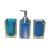 Import Resin Bathroom Accessories Bathroom Sets Soap Dish Lotion Dispenser Tooth Brush Holder from China