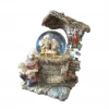 resin fine crafts Religious manger jesus birth 65MM  water globe for souvenir