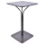 Import Restaurant commercial furniture vintage metal round counter height unique industrial bar table set from China