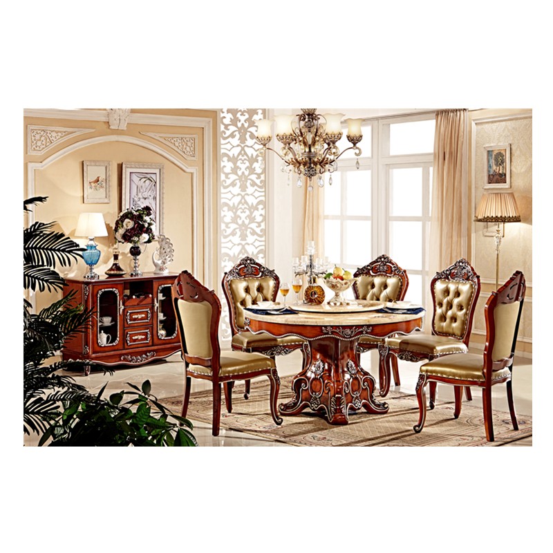 Restaurant Dining Room Furniture Fine Wooden Dinning Table Set