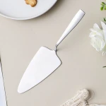 Retail elegant design cake tools stainless steel cake server set for wedding party