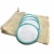 Import Reusable Cosmetic Cotton Pads Makeup Face Pads Makeup Remover Bamboo Fiber Availabe without Logo ISO9001 100pcs Circle 8CM from China