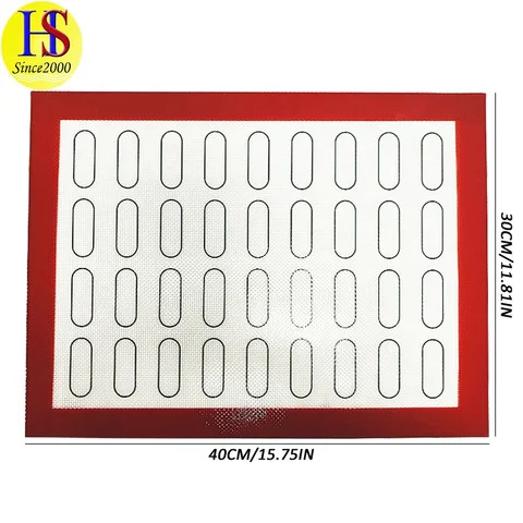 Reusable Food Grade Heat Resistant Liquid Silicone Oven Mat Air Fryer Biscuit Cookie Sheet Liners & Pads for Baking Cooking
