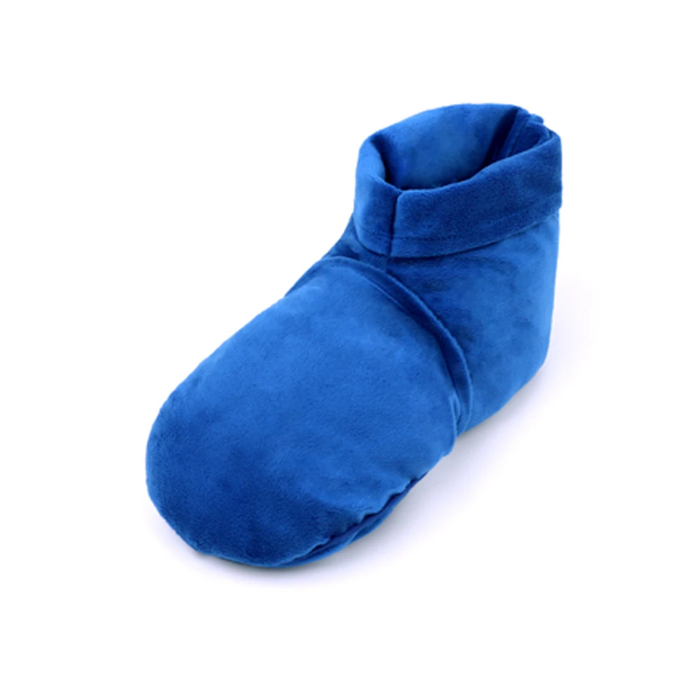 reusable hot microwave foot therapy massaging slipper shoe