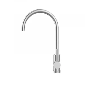 Robinets De Cuisine commercial luxury 304 stainless steel brushed hot cold kitchen sink faucet single level mixer tap