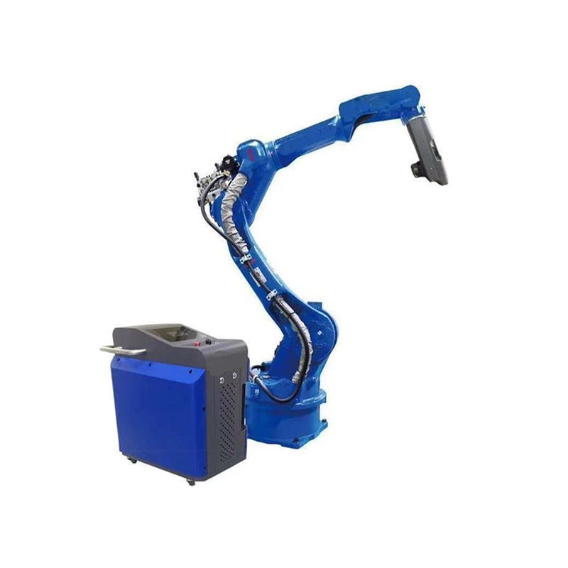 Robot Fiber Laser cleaner rust removal laser Cleaning Machine for metal Building Materials