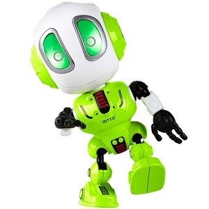 Robots Toys for children Mini Smart Interactive Educational Toys Robot Kit with Sound Touch Sensitive LED Eyes Flexible Body