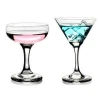Round shape Classics Barware Unique 130ml handblown cocktail cup with custom logo Martini Glasses