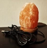 RTS USB Crystal Himalayan Table Light Rock Salt Lamp Hot Sales Natural about 1kg 70*120mm Handmade Europe FAIRY PK