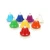 Import School Teaching Aids Colorful Percussion 8-Note Hand Bells Musical Baby Toys from China