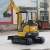 Import Sell at a low price high-tech hydraulic small excavator price with hammer auger ripper grapple breaker 3ton 4ton from China