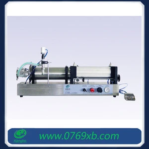 Semi automatic pet bottles filling machine for edible cooking oil