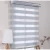 Import Semi blackout / 100% blackout roller blind automatic /manual zebra shades for windows from China