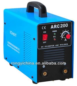 Shanghai RONGYI Mosfet Inverter DC MMA single phase portable arc 205 welding machine ARC200