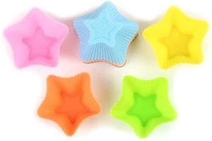 Silicone Cupcake Liners Reusable Baking Cups Nonstick Easy Clean Pastry Muffin Molds