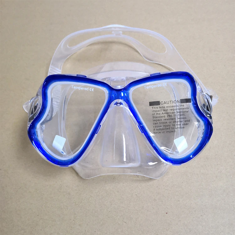 Silicone free diving Mask Strap Snorkeling Dive Prescription Mask Sea Scuba Diving Mask