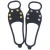 Import Silicone strap steel screw shoe cover spike safety winter ice footwear crampons from China