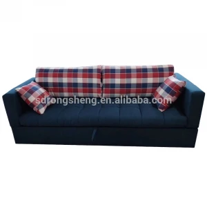Simple double-deck sofa bed &amp; furniture flexible sofa bed