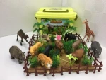 Simulation animal set toy  pvc  funny dinosaur zoo animal toy for kids