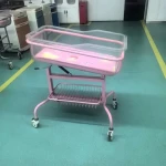 Single Crank Children Hospital Bed Home Care Nursing Bed Manual Children Hospital Bed